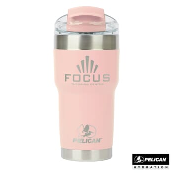 22 oz Pelican Traveler™ Double Wall Stainless Steel Travel Tumbler