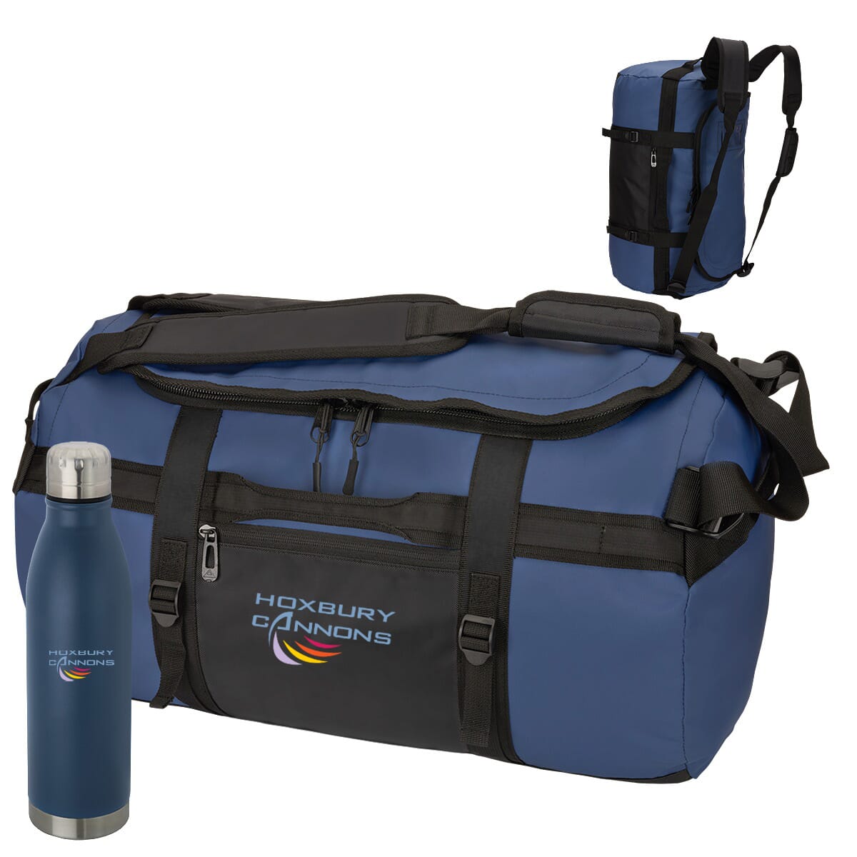 Duffle and water bottle set