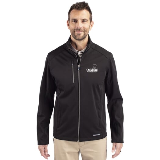 Men's Cutter & Buck Evoke Eco Softshell Recycled Full Zip Jacket