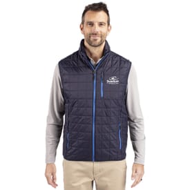 Men's Cutter &amp; Buck Rainier PrimaLoft® Eco Insulated Full Zip Puffer Vest