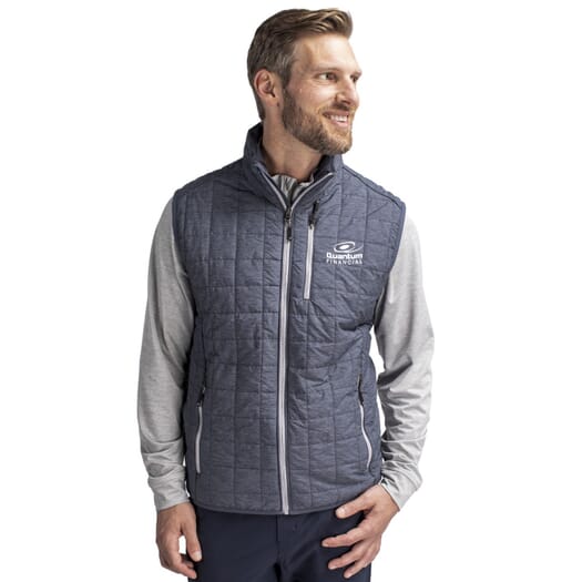 Men's Cutter & Buck Rainier PrimaLoft® Eco Insulated Full Zip Puffer Vest