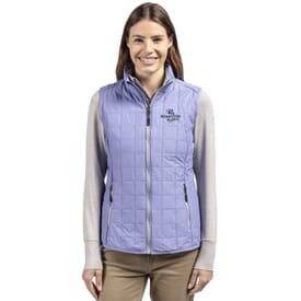 Women's Cutter &amp; Buck Rainier PrimaLoft® Eco Insulated Full Zip Puffer Vest