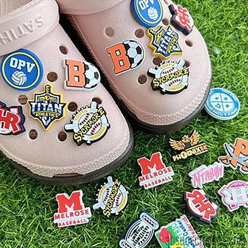 custom shaped shoe charms