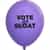9" USA Fashion Opaque Latex Biodegradable Balloon