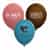 9" USA Fashion Opaque Latex Biodegradable Balloon