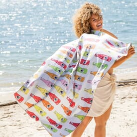 Sublimated Quick Dry Sand Proof Beach Towel