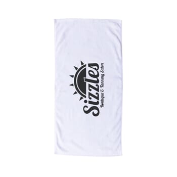 Coastal Beach Towel - White - 30&quot; x 60&quot;