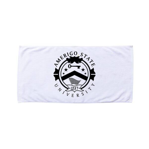 Coastal Beach Towel- White