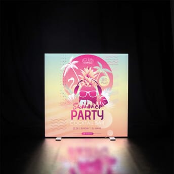 4 foot Glow Custom Display Kit