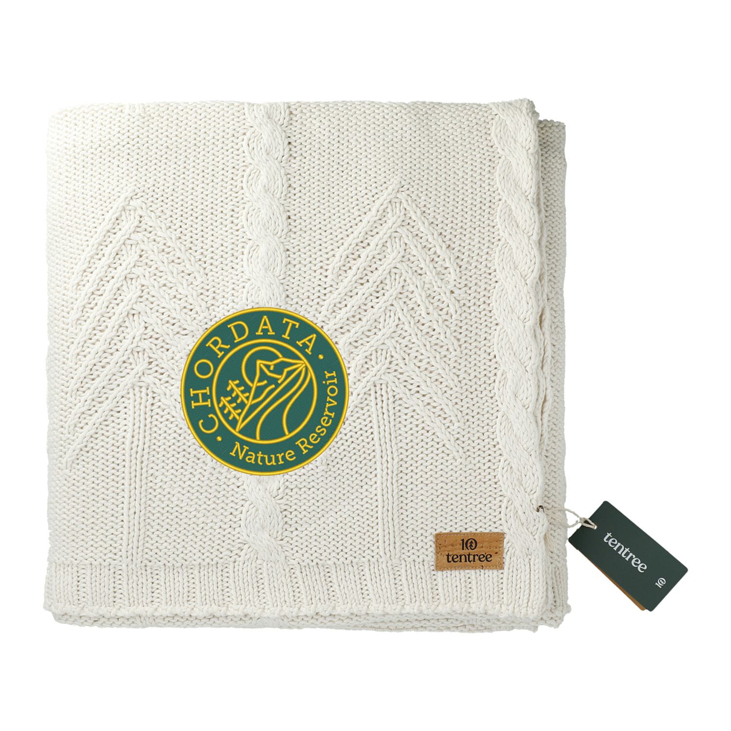 tentree Organic Cotton Cable Blanket