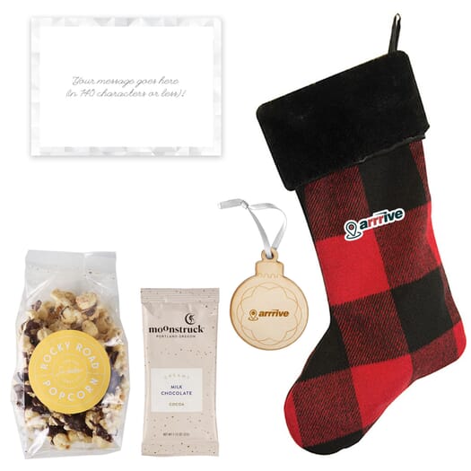 By The Fire Holiday Stocking Set