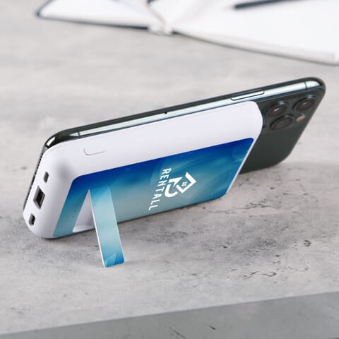 wireless magsafe charger with full color imprint on front