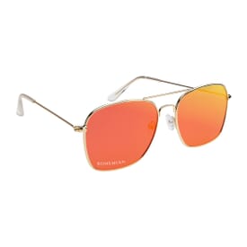 Aviator Sunglasses With Mirrored Lenses