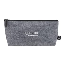 The Goods Recycled Felt Zippered Pouch