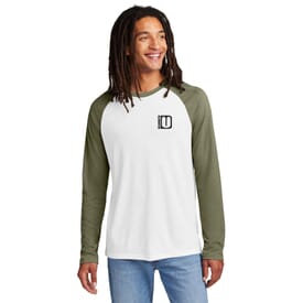 Unisex Allmade® Tri-Blend Long Sleeve Colorblock Raglan