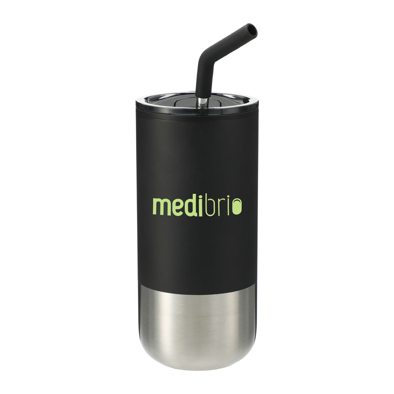 16 oz Lagom Insulated Stainless Steel Tumbler with Straw