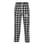 BLACK WHITE BUFFALO PLAID