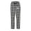 BLACK WHITE BUFFALO PLAID