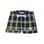 NAVY GOLD PLAID