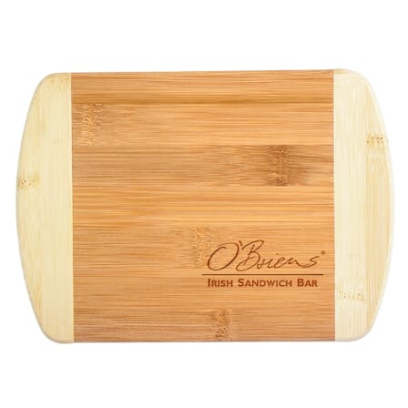 Two-Tone Bar Bamboo Cutting Board