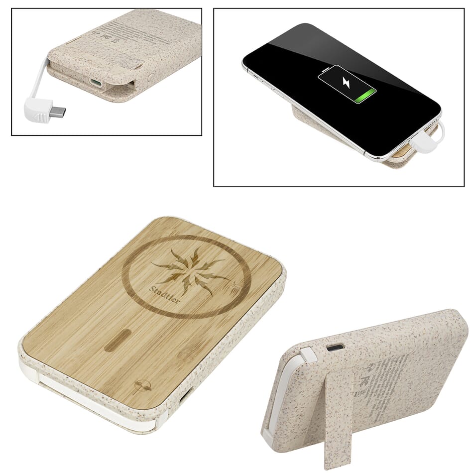 33.EarthTrendz™ Magnetic Wireless Power Bank