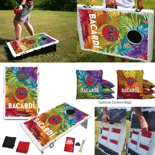 Baggo Bean Bag Toss Portable 2x3 Cornhole Tailgate Game