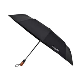 Elements 46&quot; Recycled Auto Open &amp; Close Executive Folding Umbrella