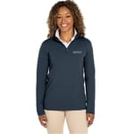 Charles River Heathered Eco-Logic Stretch Quarter Zip - Women's