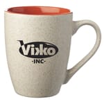 10 oz Sesame Speckled Two Tone Coffee Mug