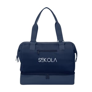 50. The Weekender Mini Travel Bag With Drop Bottom
