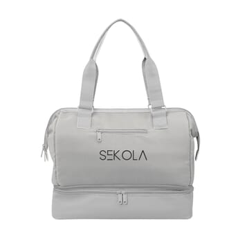 The Weekender Mini Travel Bag With Drop Bottom