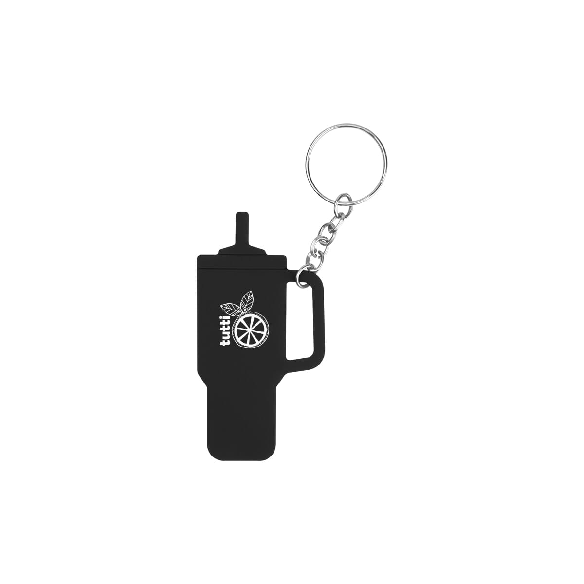 Intrepid Tumbler Shaped Silicone Key Ring