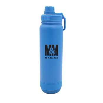 24 oz Recycled Stainless Speaker Bottle