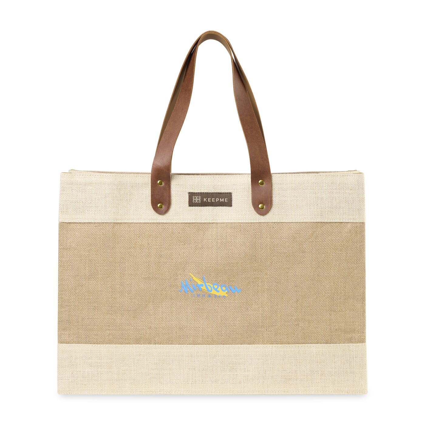 KEEPME® Jute Market Tote