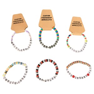 37. Custom Beaded Friendship Bracelet