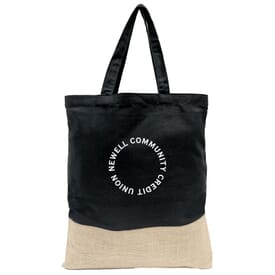 Quetico 8 Oz. Cotton and Jute Tote Bag