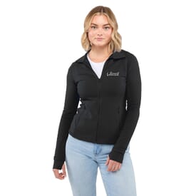 Women's LYON Eco Stretch Knit Full Zip Jacket with Thumb Holes