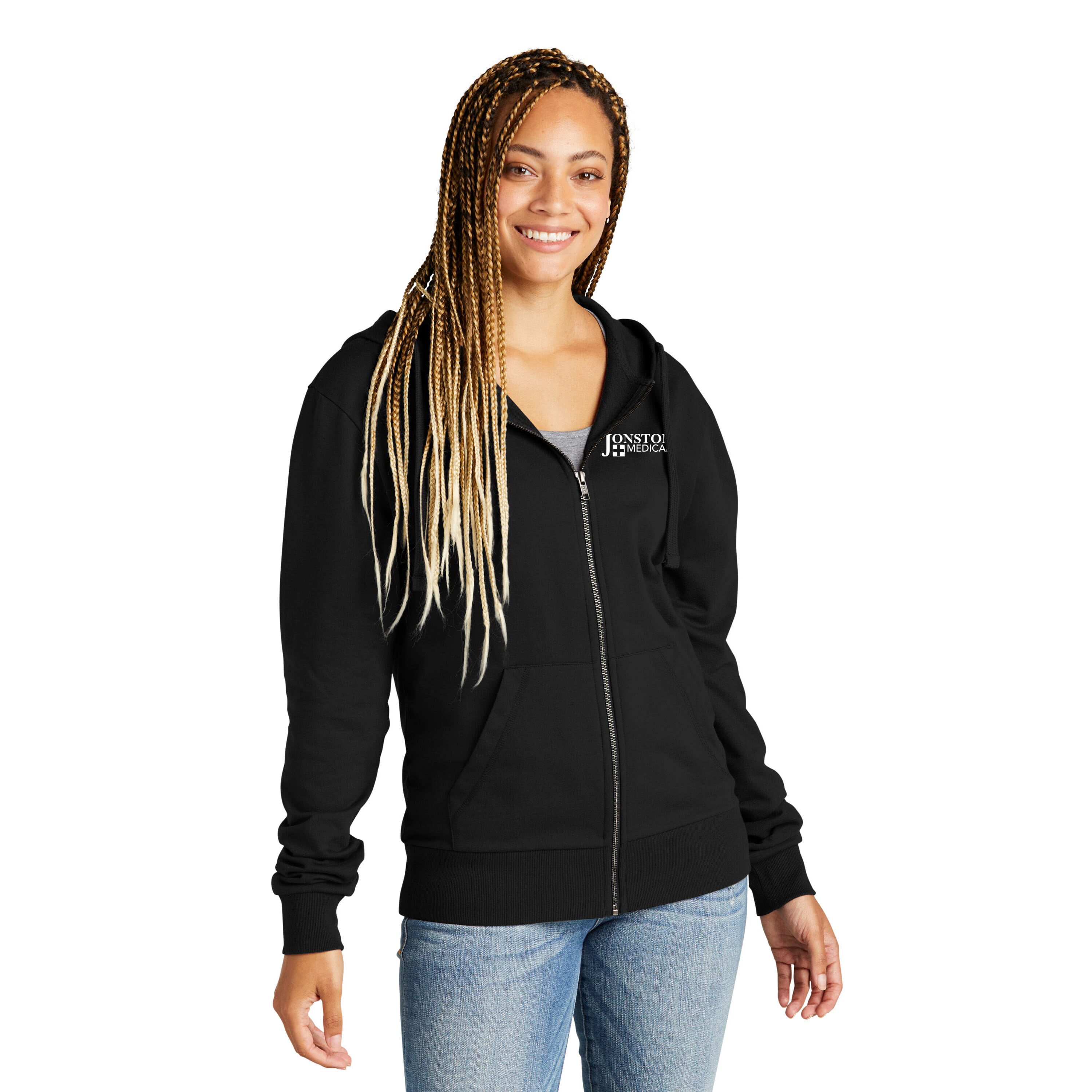 Unisex Allmade® Organic French Terry Full-Zip Hoodie