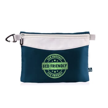 Echelon Recycled Zipper Pouch