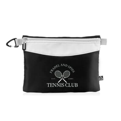 Echelon Recycled Zipper Pouch