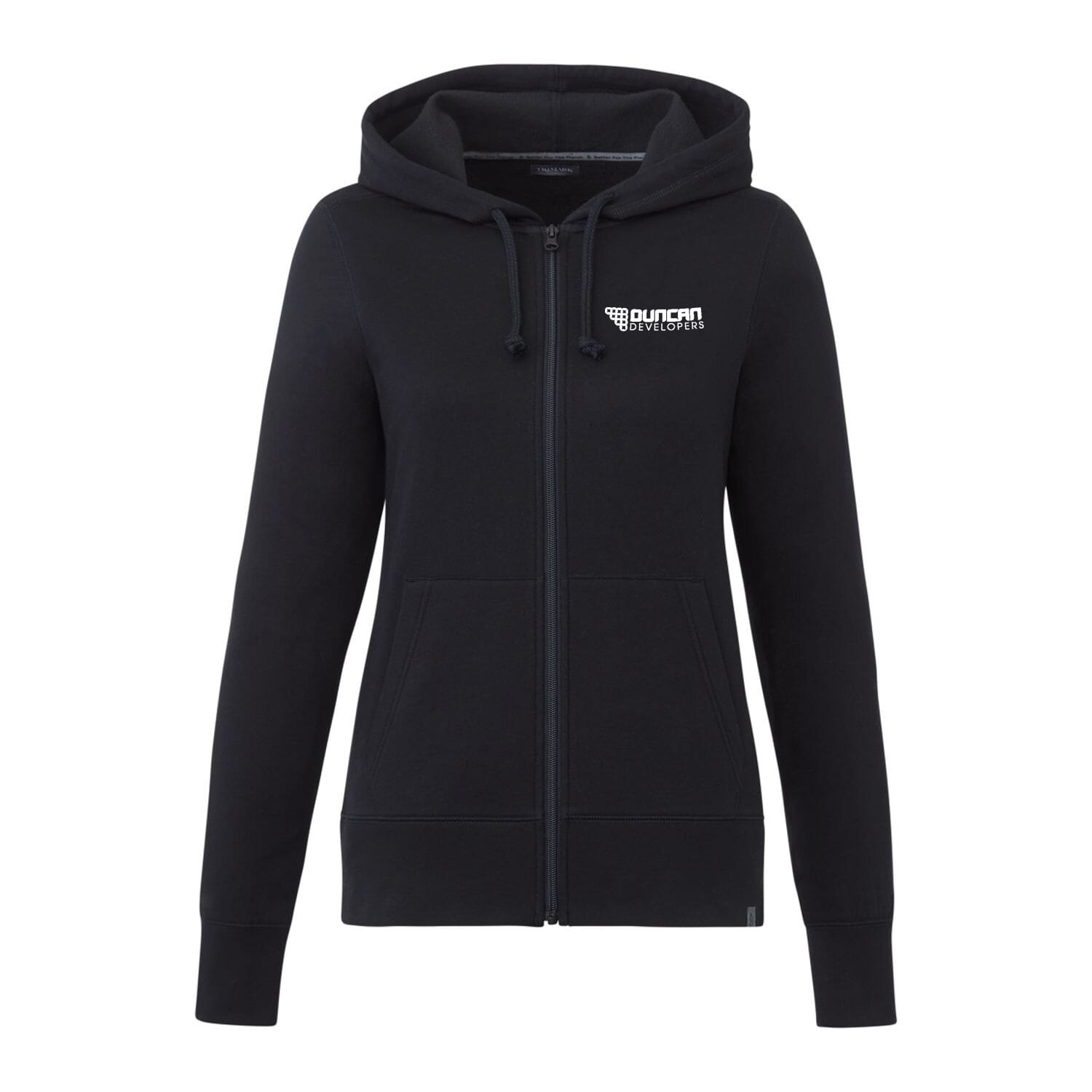 Women's Argus Eco Fleece Full Zip Lightweight Hoodie