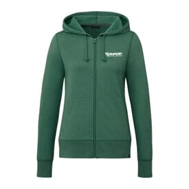 Women's Argus Eco Fleece Full Zip Lightweight Hoodie