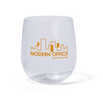 12 oz Silipint® Clear Stemless Wine Glass