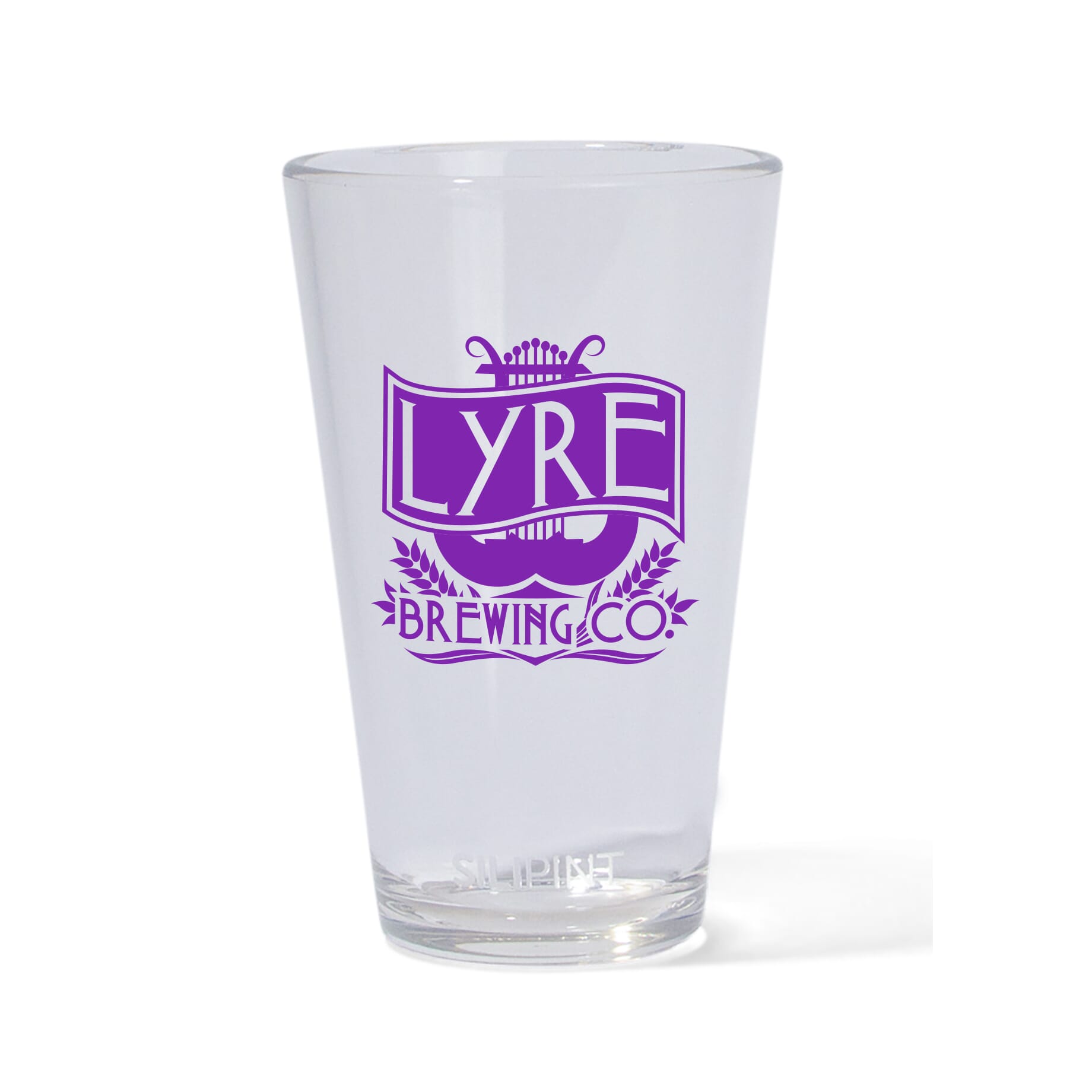 16 oz Silipint® Clear Pint Glass