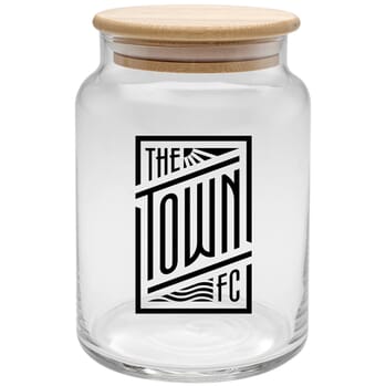 26 oz Apothecary Jar with Bamboo Lid