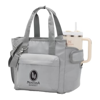 Daybreak Recycled Cooler with Tumbler Holder
