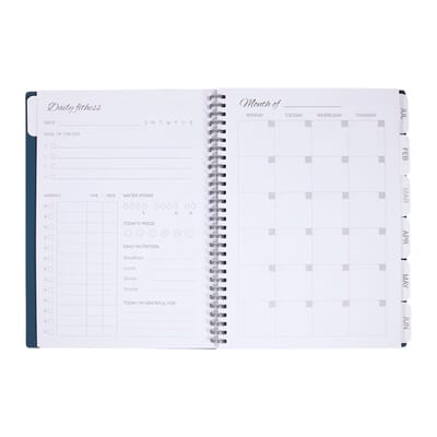 Custom Wellable™ Plan Well Undated Planner Journal with Logo | Crestline