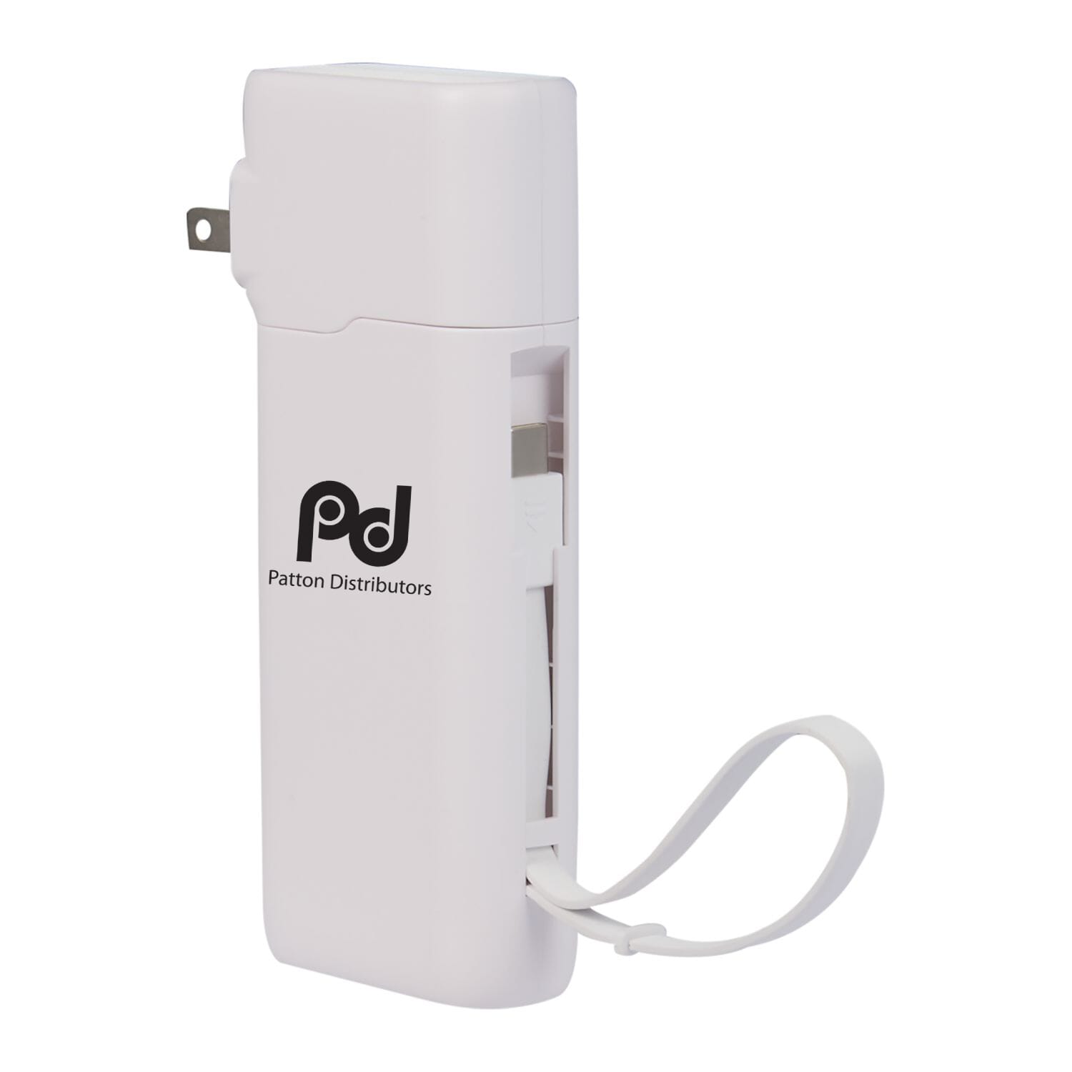 UL Listed 10,000 mAh 20W PD Power Bank with AC Plu