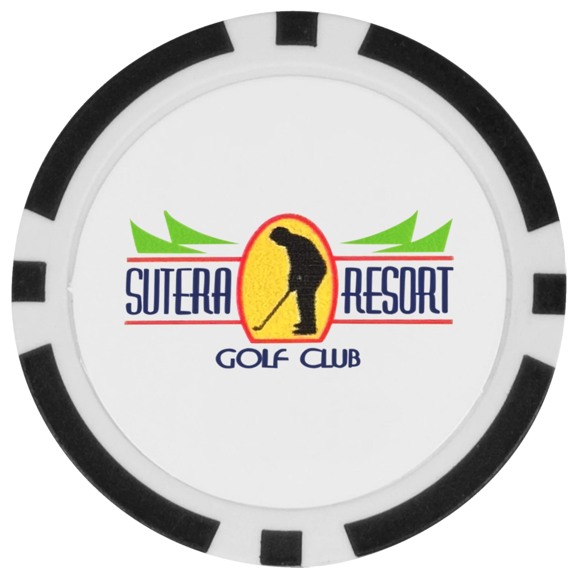 Poker Chip Golf Ball Marker
