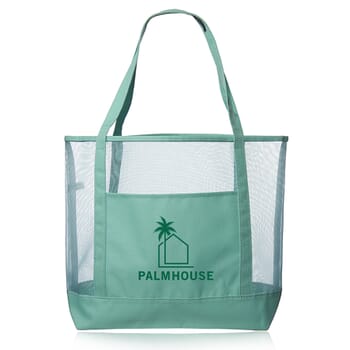 Cancun Large Mesh Beach Bag